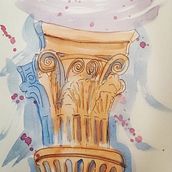 My experimental watercolor tryouts. Een project van Aquarelschilderen van murat_kibarogullari - 27.02.2021