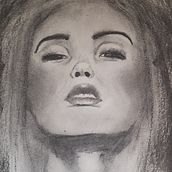 Charcoal Face. Un progetto di Illustrazione tradizionale di vonnee11 - 27.02.2021