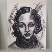 My project in Figure Drawing: The Human Head course. Traditional illustration project by beatrice_frederic - 02.28.2021