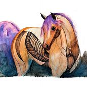 Anatomía de lo cotidiano. Un projet de Créativité, Dessin anatomique, Dessin artistique , et Aquarelle de Puli Ríos Barahona - 28.02.2021