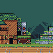 Mi Proyecto del curso: Creación de escenarios pixel art para videojuegos. Un proyecto de Pixel art de El Mister Señor Don Taco - 27.02.2021