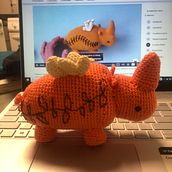 Mi Proyecto del curso: Diseño y creación de amigurumis. Crochet project by Sandy Montiel - 02.28.2021