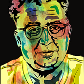 Mi Proyecto del curso: Retrato vectorial con texturas manuales.  project by Sergio Lindo Lafaurie - 03.19.2021