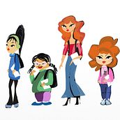 My project in Illustrated Characters Factory course 4 university students. Traditional illustration project by Ana Almeida - 03.02.2021