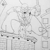 Mi Proyecto del curso: DAREDEVIL in the hell's Kitchen. Een project van Karakteranimatie van Christian Fajardo Perez - 28.02.2021