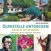 Ölpastelle entdecken - Discovering oil pastels - drawing and painting with oilpastels. Artistic Drawing, Education, Traditional illustration, and Painting project by Martin Stankewitz - 05.31.2019