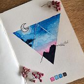 Mi Proyecto del curso: Técnicas modernas de acuarela. Traditional illustration, L, scape Architecture, and Watercolor Painting project by Tatiana - 02.28.2021