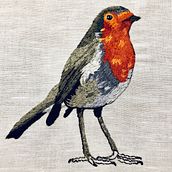 My project in Painting with Thread: Textile Illustration Techniques course. Un proyecto de Bordado de Diana Robinett - 28.02.2021
