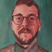 Mi Proyecto del curso: Retrato artístico en acuarela. Watercolor Painting project by Ruben Resino - 02.28.2021