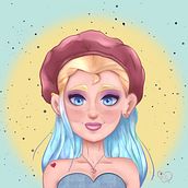 Minha primeira ilustração S2. Digital Illustration project by Amanda Figueiredo Costa - 03.06.2021