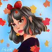 Kiki Witch Fanart. Desenho, Desenho digital, Ilustração tradicional, e Pintura digital projeto de Emily White - 28.02.2021
