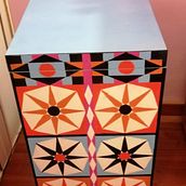 Mi Proyecto del curso: Pintura decorativa sobre muebles. Artes plásticas, Design e fabricação de móveis, Design de interiores, Pintura, Pattern Design, Pintura Acrílica, e DIY projeto de Juan Gabriel Mususú Cubides - 01.03.2021