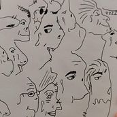 My project in Creative Drawing Techniques for Beginners course. Drawing project by Jacob Turner - 03.01.2021