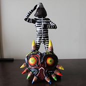 Mi Proyecto del curso: Escultura de Ona y Majora's Mask. Arts, Crafts, and Sculpture project by Nadia Ruiz - 03.16.2021