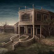 La Cabeza de Goya (video game) - Environments. Concept Art, Graphic Design, and Digital Illustration project by Tomeu Riera - 11.01.2020