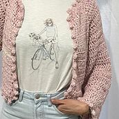 Mi Proyecto del curso:  Top-down: prendas a crochet de una sola pieza. Sewing, Crochet, and Fashion Design project by Marisa Castillo Soler - 03.01.2021