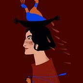The Little State of Bluberry___ferry tale. Character Design, Children's Illustration, Digital Illustration, and Traditional illustration project by PetrouLa Lamb - 03.01.2021
