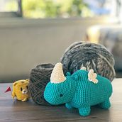 Mi pequeño rinoceronte. Crochet project by Hans Schlechter - 02.21.2021