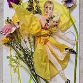 My project in Creative Fashion Illustration Techniques course_Spring is coming!. Un proyecto de Ilustración tradicional de Diana Gabrielli - 02.03.2021