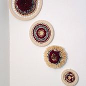 Proyecto de curso: Tejido en telar circular. Fiber Arts project by Anny Zúñiga - 03.02.2021