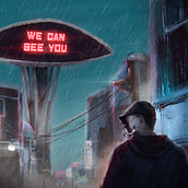 My project in Initiation to Concept Art: Designing the Future course. Concept Art, and Traditional illustration project by Igor Dalmolin - 03.02.2021
