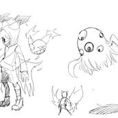 character desing-2. Projekt z dziedziny R, sunek c, frow i Projektowanie postaci użytkownika Luis Rodriguez - 02.03.2021