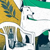 Andaluçía. Traditional illustration, and Digital Illustration project by Borja Cámara - 03.02.2021