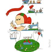 rosSinger. Un proyecto de Ilustración editorial de Valentina Locorotondo - 02.03.2021