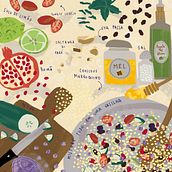 Salada de Couscous. Fine Arts project by luisacovolan - 03.02.2021