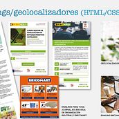 Diseño de e-mailings, geolocalizadores con HTML/CSS. Mobile Design project by Ana Madero - 03.02.2021