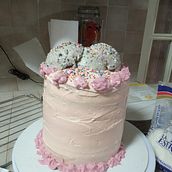 Mi Proyecto del curso: Cake design: técnicas decorativas modernas.  project by miriamolivardia - 03.02.2021