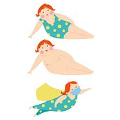 Clothing characters. Digital Illustration project by Cristina Gil - 02.04.2021