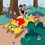 Mi Proyecto del curso: Creación de personajes para cuentos infantiles con Procreate Ein Projekt aus dem Bereich Traditionelle Illustration von Jose Noel Marenco - 02.03.2021