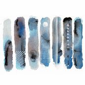 Landscape Nuggets  . Pictură în acuarelă de carmen_lean - 03.03.2021