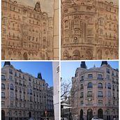 Mi Proyecto del curso: Dibujo arquitectónico con acuarela y tinta. Edificio Plus Ultra. Madrid. Projekt z dziedziny Malowanie akwarelą użytkownika iiudobro56 - 03.03.2021