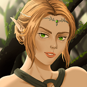 Mi Proyecto del curso: Retratos digitales de fantasía con Photoshop. Animação de personagens, Ilustração digital, Desenho de retrato, e Desenho digital projeto de Jacobo Lopez - 03.03.2021