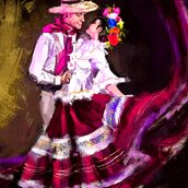 Mi Proyecto del curso: Bambuco Fiestero Danza Colombiana Ein Projekt aus dem Bereich Digitale Illustration von Ferney Méndez Rivera - 08.03.2021