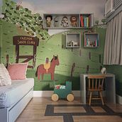 Quarto Infantil. Projekt z dziedziny  Architektura, Architektura wnętrz, Fotografia architektur i Fotografia wnętrz użytkownika Mariana Bittencourt - 04.03.2021