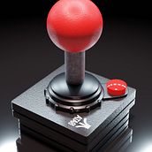 Controle Atari. 3D, 3D Design, e Modelagem 3D projeto de Anderson Almeida - 04.03.2021
