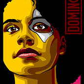 Domino Vector Poster . Graphic Design, and Vector Illustration project by Joshua Delfinado - 03.04.2021