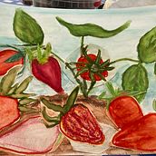 My project in Illustrating Nature: A Creative Exploration course. Een project van Traditionele illustratie, Schilderij,  Tekening, Aquarelschilderen,  Illustratie met inkt y Naturalistische illustratie van Sally Nordlund - 05.07.2021