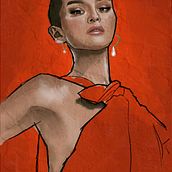 My project in Pictorial Portraits Using Digital Techniques course. Un progetto di Illustrazione tradizionale e Disegno di ritratti di _simon - 04.03.2021