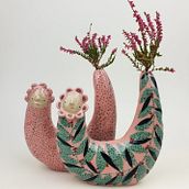New Hand Built Vases Ein Projekt aus dem Bereich Keramik, Design von Figuren, Design, Malerei und Skulptur von Sandra Apperloo - 05.03.2021