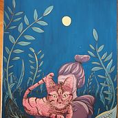 Mi Proyecto del curso: Dibujo creativo con tinta y gouache. Creativit, and Gouache Painting project by olivia_sebart - 03.05.2021