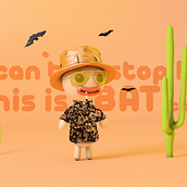 My project in Express Introduction to 3D: From Zero to Render with Cinema 4D course. 2D Animation, 3D Animation, 3D Lettering, Advertising, Br, ing, Identit, Creativit, Graphic Design, and Logo Design project by Kameliya Kirilova - 03.05.2021