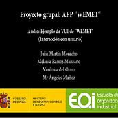 Proyecto WEMET (UX). App Design, and UX / UI project by Melania Ramos Manzano - 03.05.2021