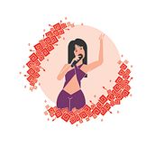 Mi Proyecto del curso: Ilustración expresiva a toda línea. Un proyecto de Ilustración tradicional, Ilustración digital y Dibujo digital de Andrea Bobadilla Ruiz - 05.03.2021
