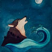 Mi Proyecto del curso: Técnicas de acuarela para ilustraciones de ensueño. Watercolor Painting project by Noelia Gómez - 03.05.2021