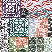 Hand made porcelain tiles. Interior Design project by Sigal Shapira - 03.06.2021