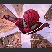 Spider Man Classic. Comic, Concept Art, Digital Drawing, Digital Illustration, and Digital Painting project by Zain Ahmed - 03.06.2021